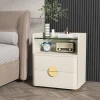 Best Tribesigns Nightstand, 2-Drawer Modern Bedside Table with Open Storage