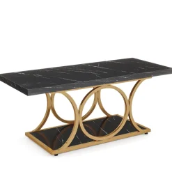 New Tribesigns Rectangle Coffee Table, 47.24
