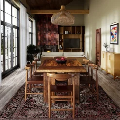 Shop Tribesigns Rectangular Dining Table, 71