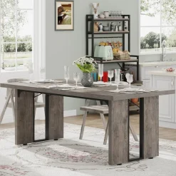Shop Tribesigns Rectangular Dining Table, 71