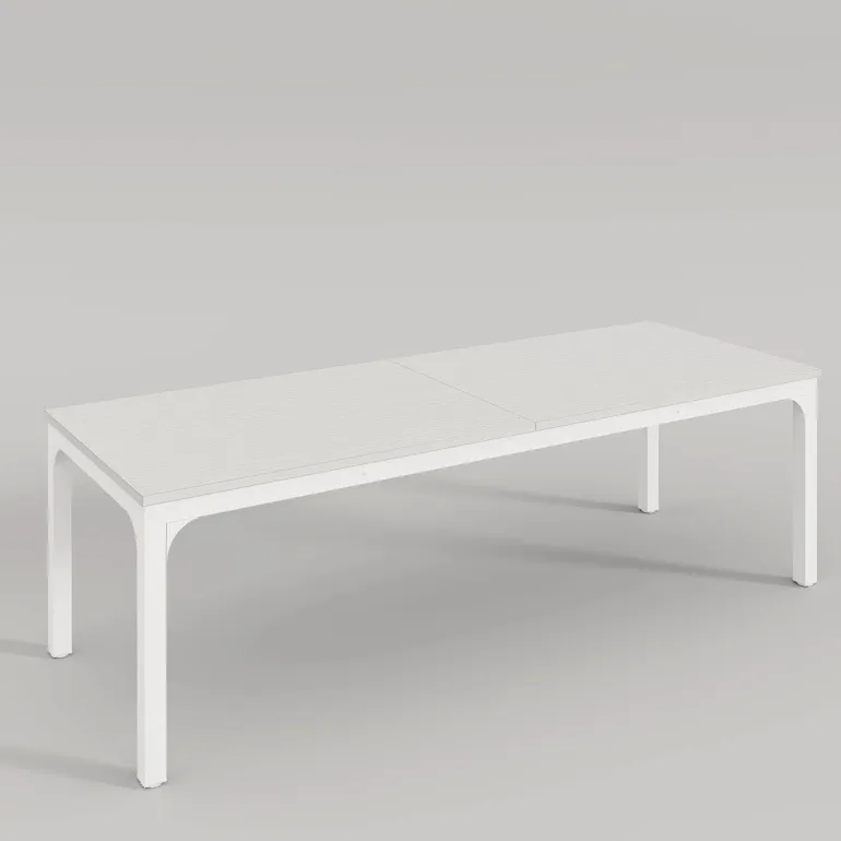 New Tribesigns Rectangular Dining Table, 78 inch Long Kitchen Table for 6-8 People