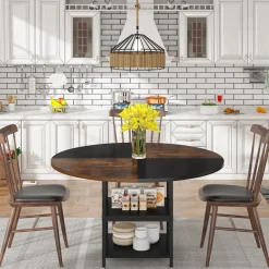 Best Tribesigns Round Dining Table, 47