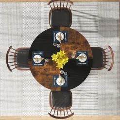Best Tribesigns Round Dining Table, 47