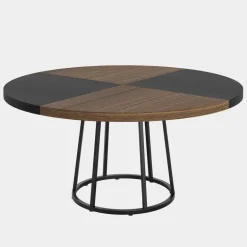 Sale Tribesigns Round Dining Table for 4 People, 47