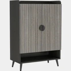 Sale Tribesigns Shoe Cabinet, Shoe Storage Organizer with Adjustable Shelves