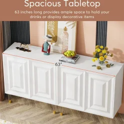 Clearance Tribesigns Sideboard Buffet, 63