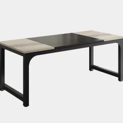 Clearance Tribesigns Simple Conference Table, Rectangular Meeting Table Computer Desk