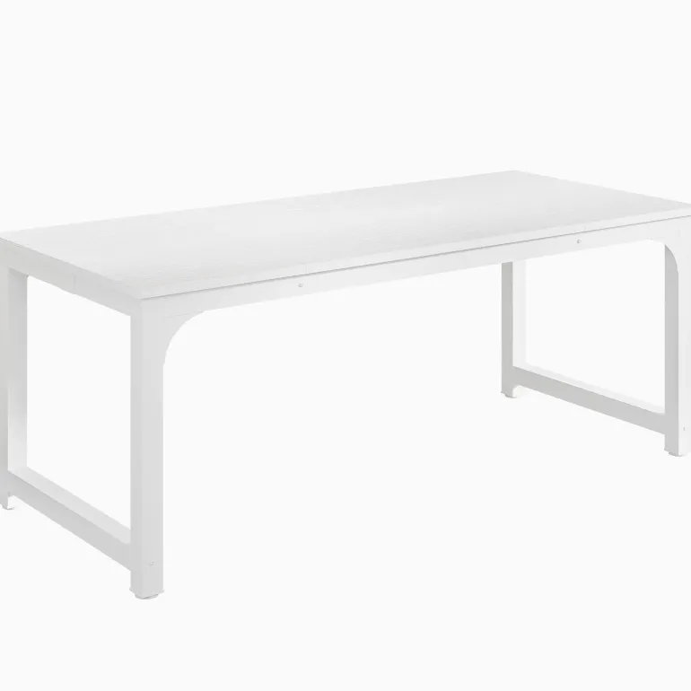 Clearance Tribesigns Simple Conference Table, Rectangular Meeting Table Computer Desk