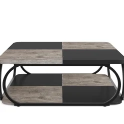 Outlet Tribesigns Square Coffee Table, 39