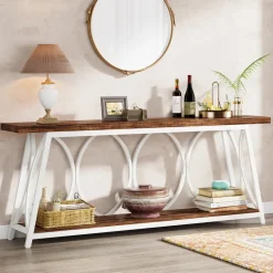 Best Tribesigns 2-Tier Console Table, 70.9