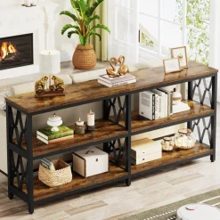 Outlet Tribesigns 3-Tier Console Table, 70.9