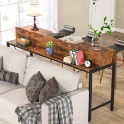 Cheap Tribesigns 2-Tier Console Table, 70.9
