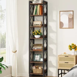 Discount Tribesigns 7-Tier Corner Shelf, 78.7