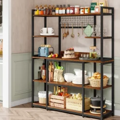 Best Sale Tribesigns 5-Tier Kitchen Baker's Rack, 55