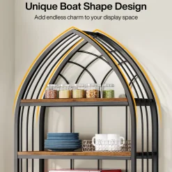 Store Tribesigns 5-Tier Plant Stand, 74.8
