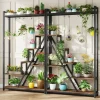 Best Sale Tribesigns 7-Tier Plant Stand, 70.9" Tall Flower Plant Shelf with 5 S-Hooks