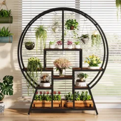 Fashion Tribesigns 7-Tier Round Plant Stand, 65