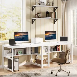 New Tribesigns Two Person Desk, 78.7
