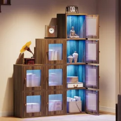 Online Tribesigns Wood Bookshelf, 63