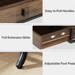 New Tribesigns Wood Computer Desk, 55