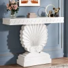 Fashion Tribesigns Wood Console Table, Elegant Entryway Table Hallway Table