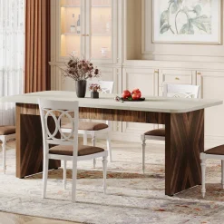 Discount Tribesigns Wood Dining Table, 70