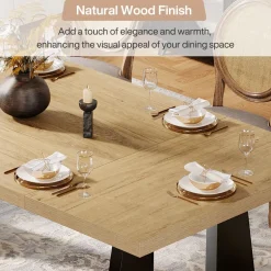 Fashion Tribesigns Wood Dining Table, 70
