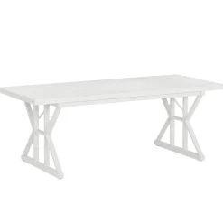 Flash Sale Tribesigns Wood Dining Table, Farmhouse 70.8