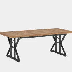 Flash Sale Tribesigns Wood Dining Table, Farmhouse 70.8